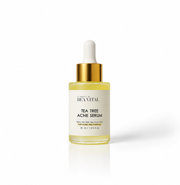 Tea Tree Acne Serum - 30ml For Acne & Pimples With Tea Tree & Salicylic Acid