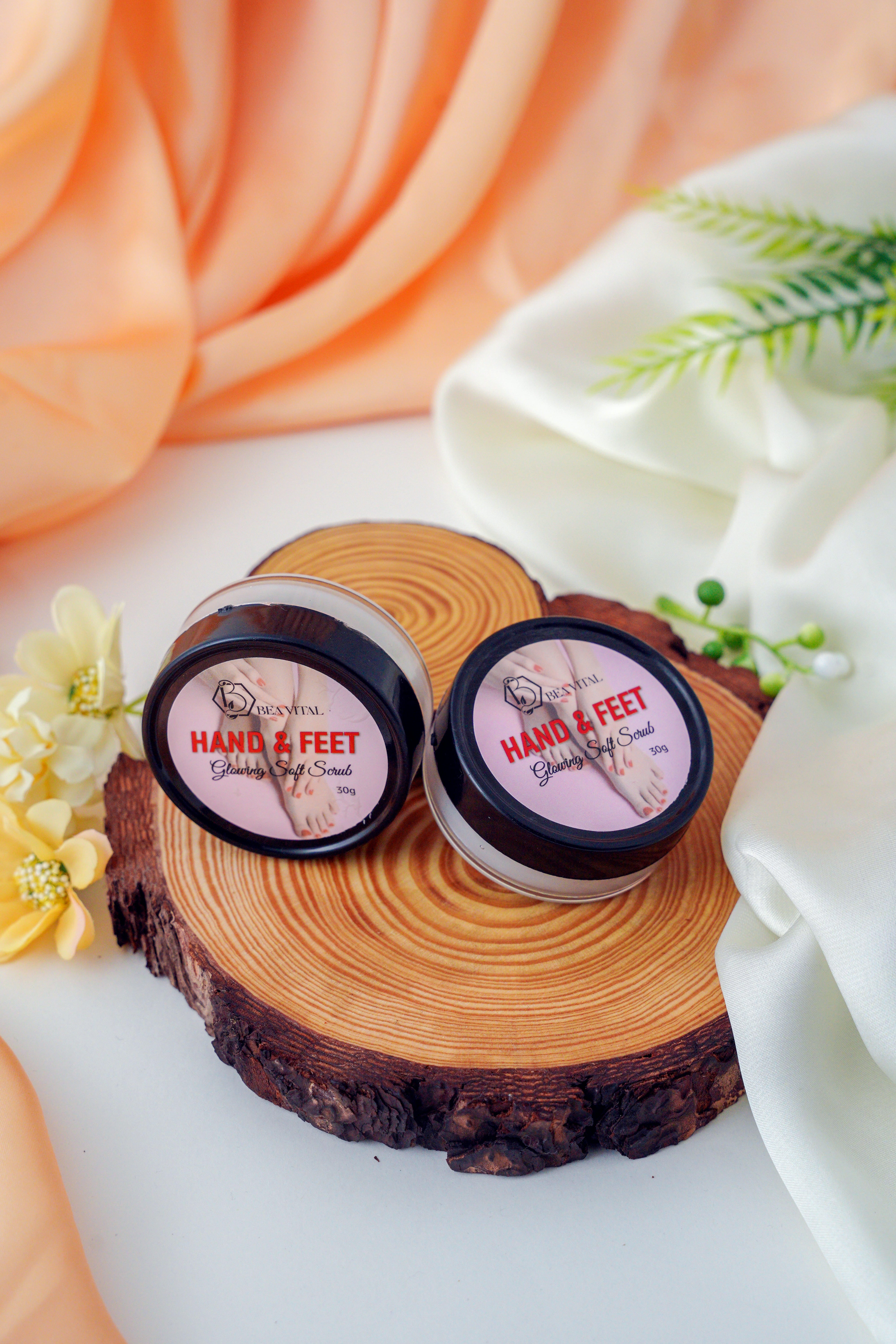 Hand & Feet Glowing Soft Scrub | Smooth & Radiant Skin