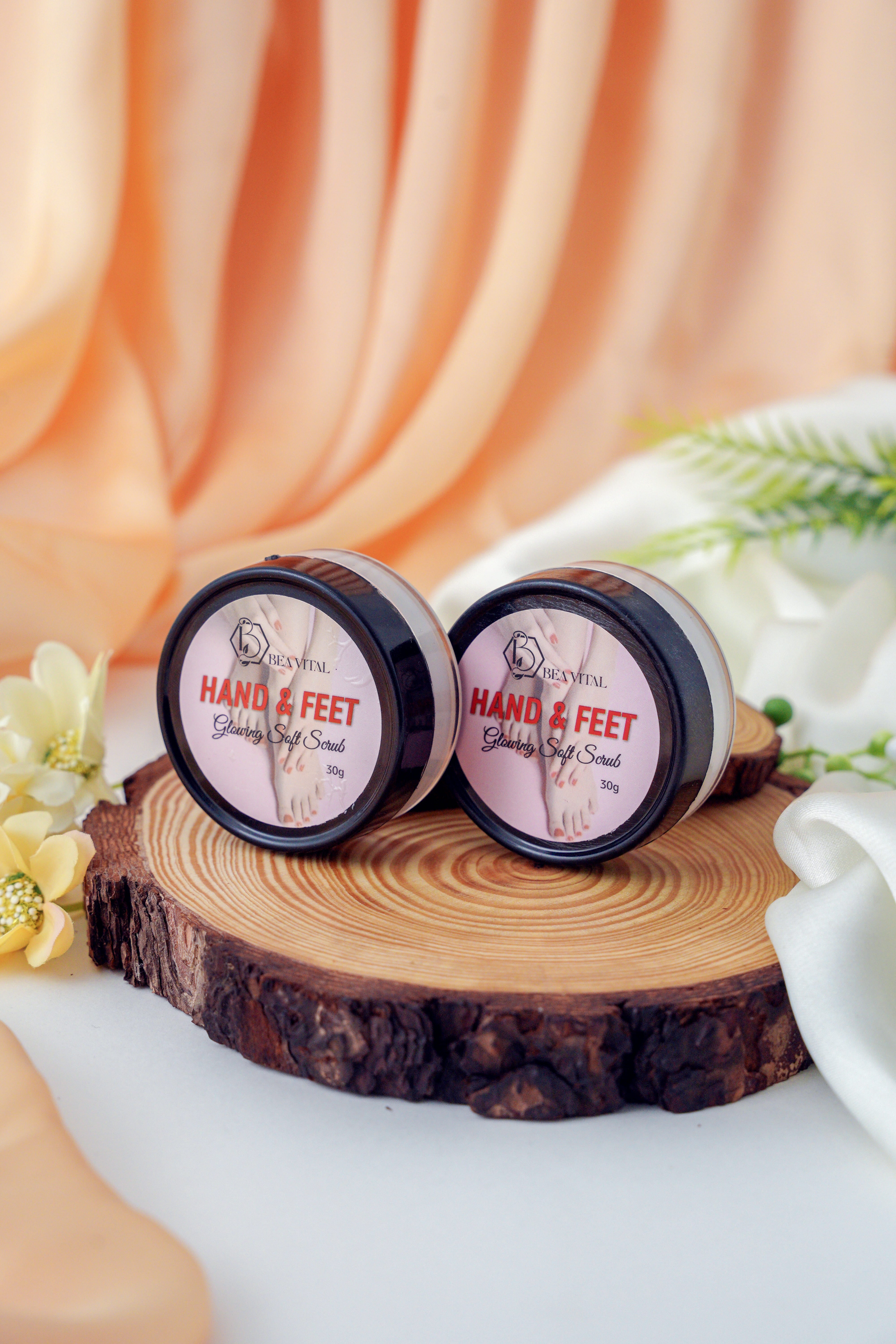 Hand & Feet Glowing Soft Scrub | Smooth & Radiant Skin