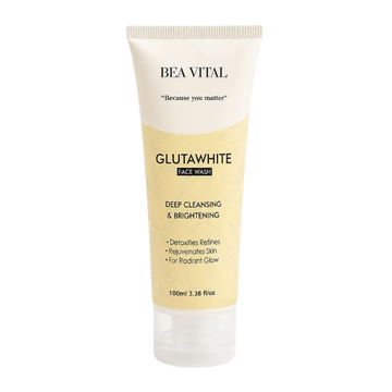 BeaVital GlutaWhite Hydrating Face Wash | Brightening Cleanser