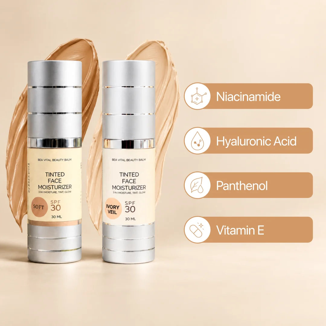 Tinted Face Moisturizer | Hydration & Natural Coverage