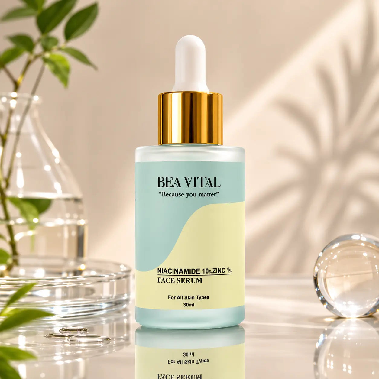BeaVital Niacinamide 10% + Zinc 1% Serum