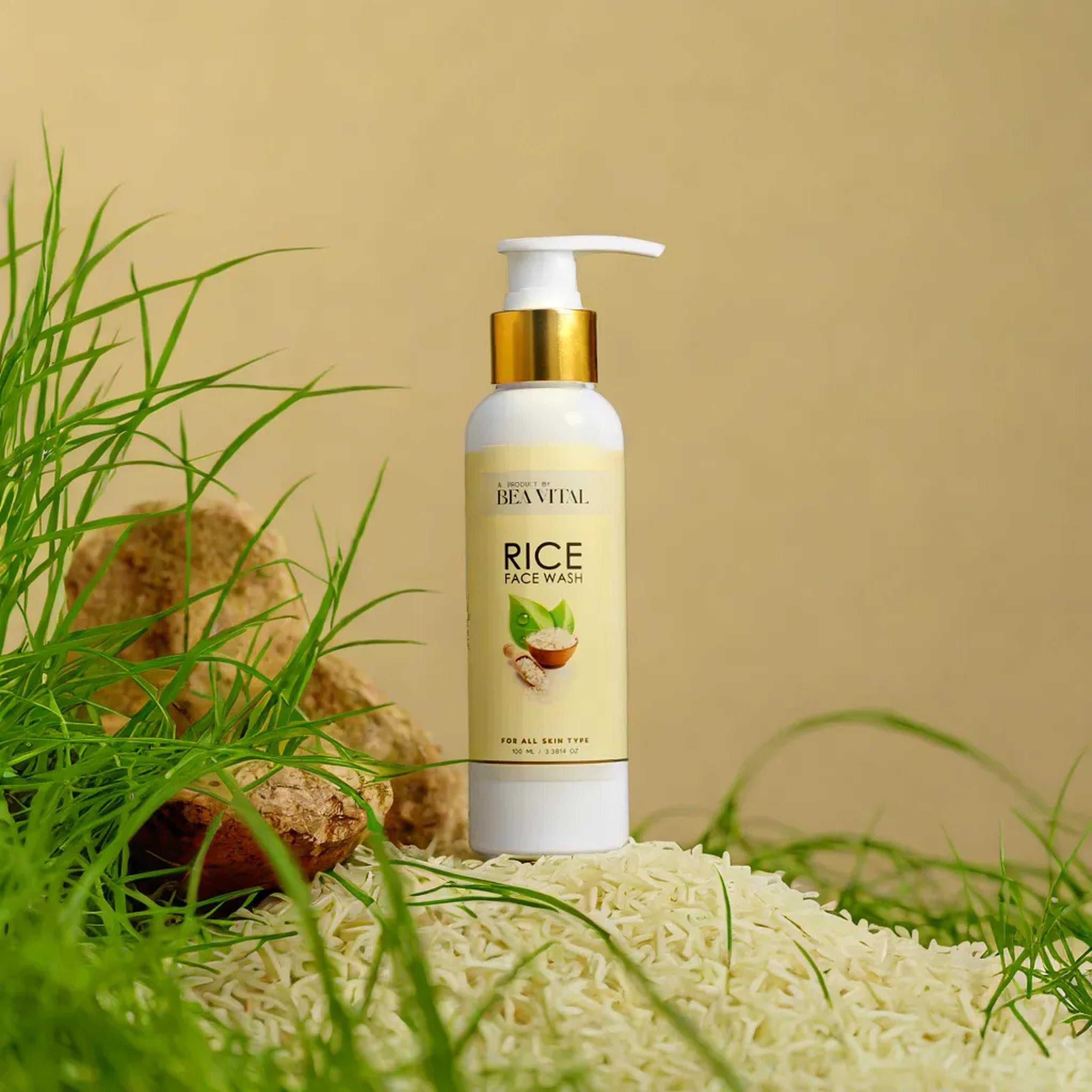 Rice Face Wash | Brightening & Deep Cleansing Cleanser