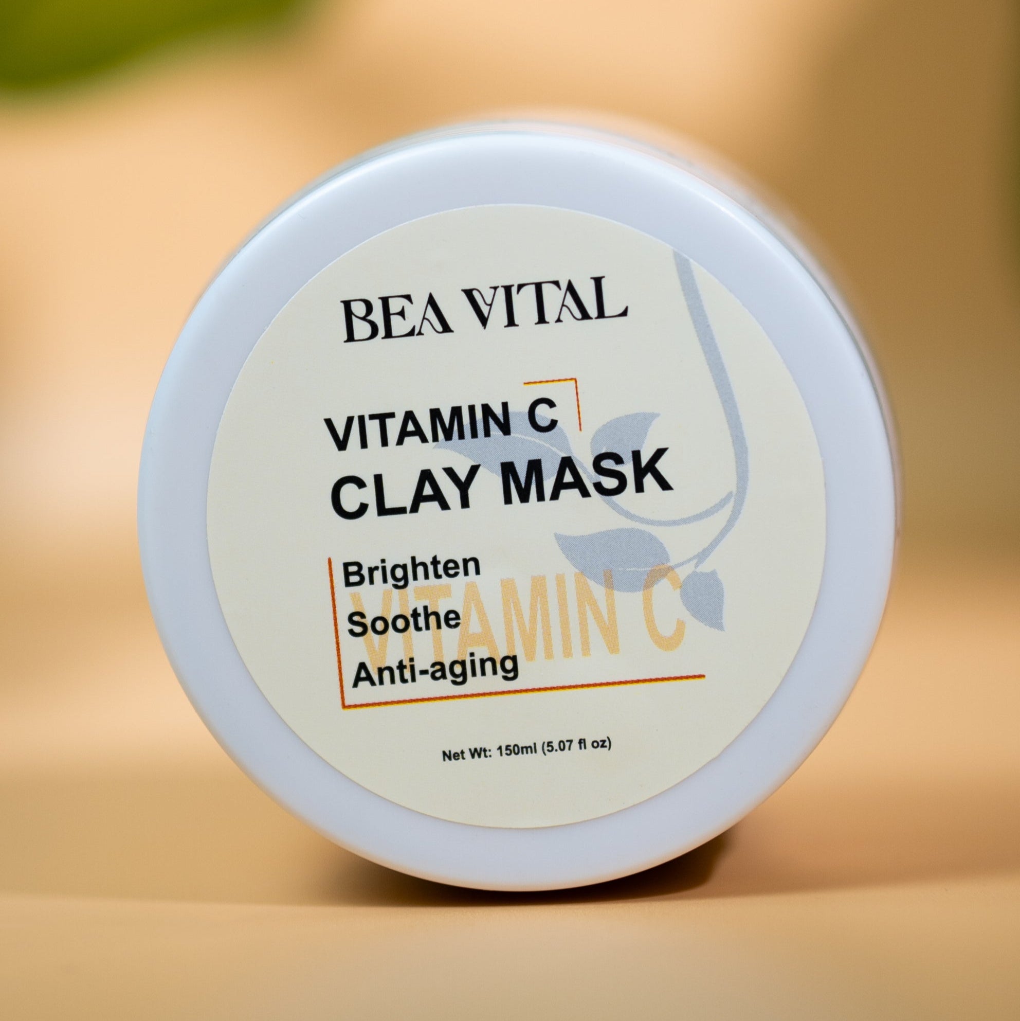 BeaVital Radiance+ Vitamin C Clay Mask | Brightening Face Mask