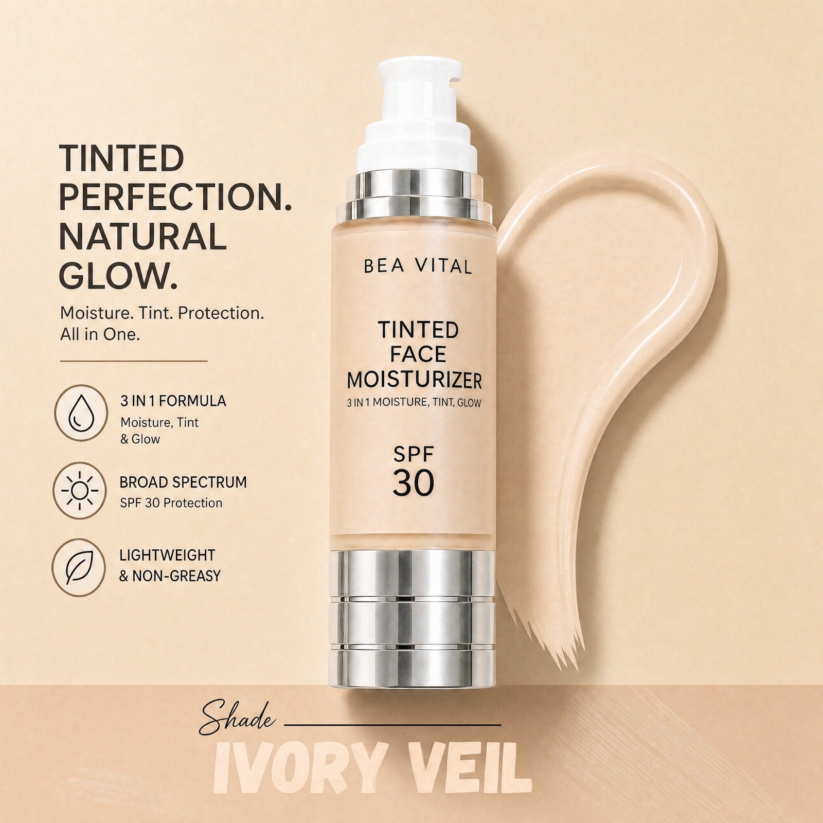Tinted Face Moisturizer | Hydration & Natural Coverage