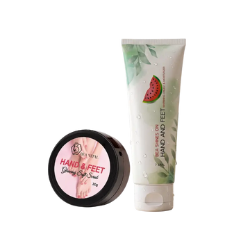 Hand & Feet Combo Deal | Scrub & Moisturizing Cream Set