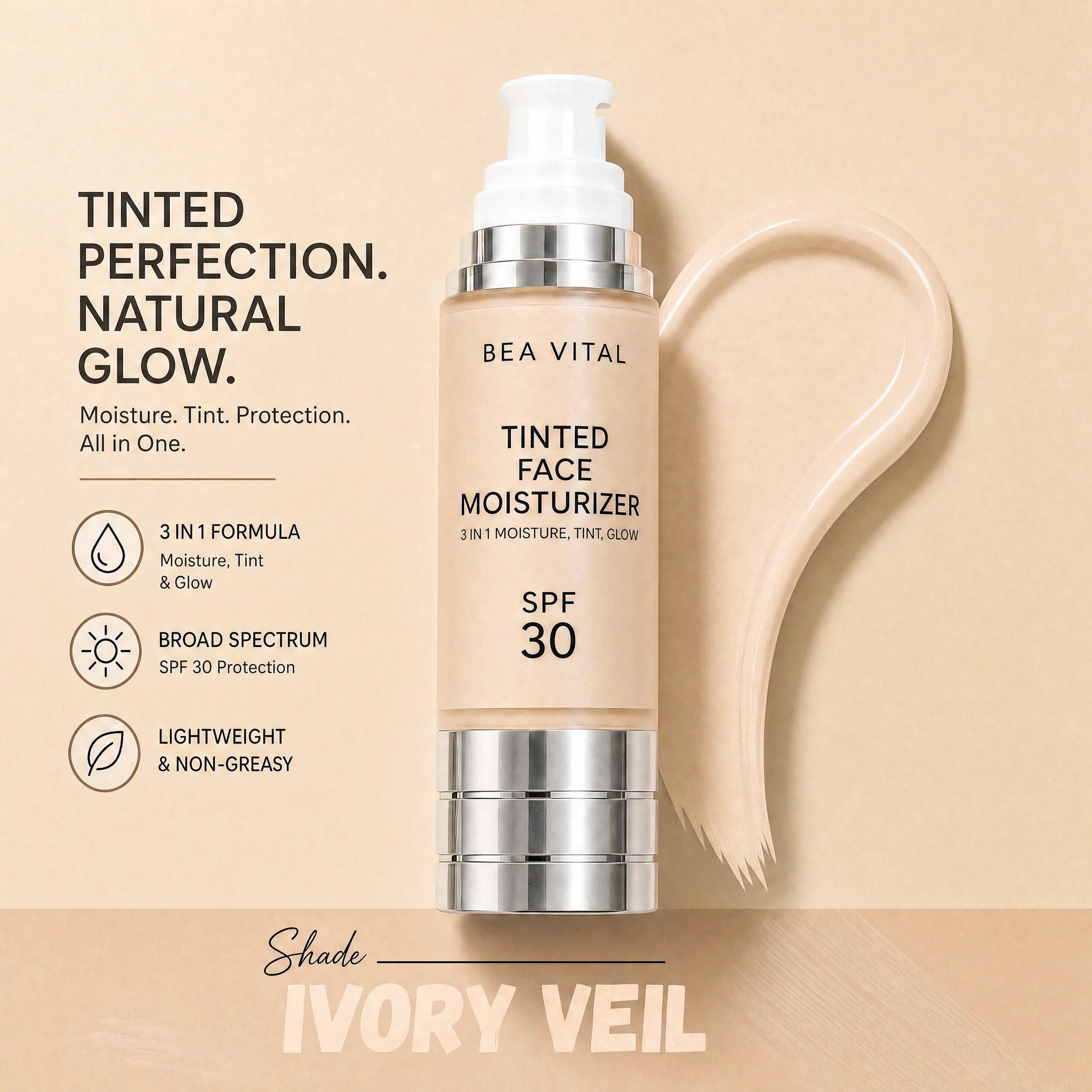 Tinted Face Moisturizer | Hydration & Natural Coverage