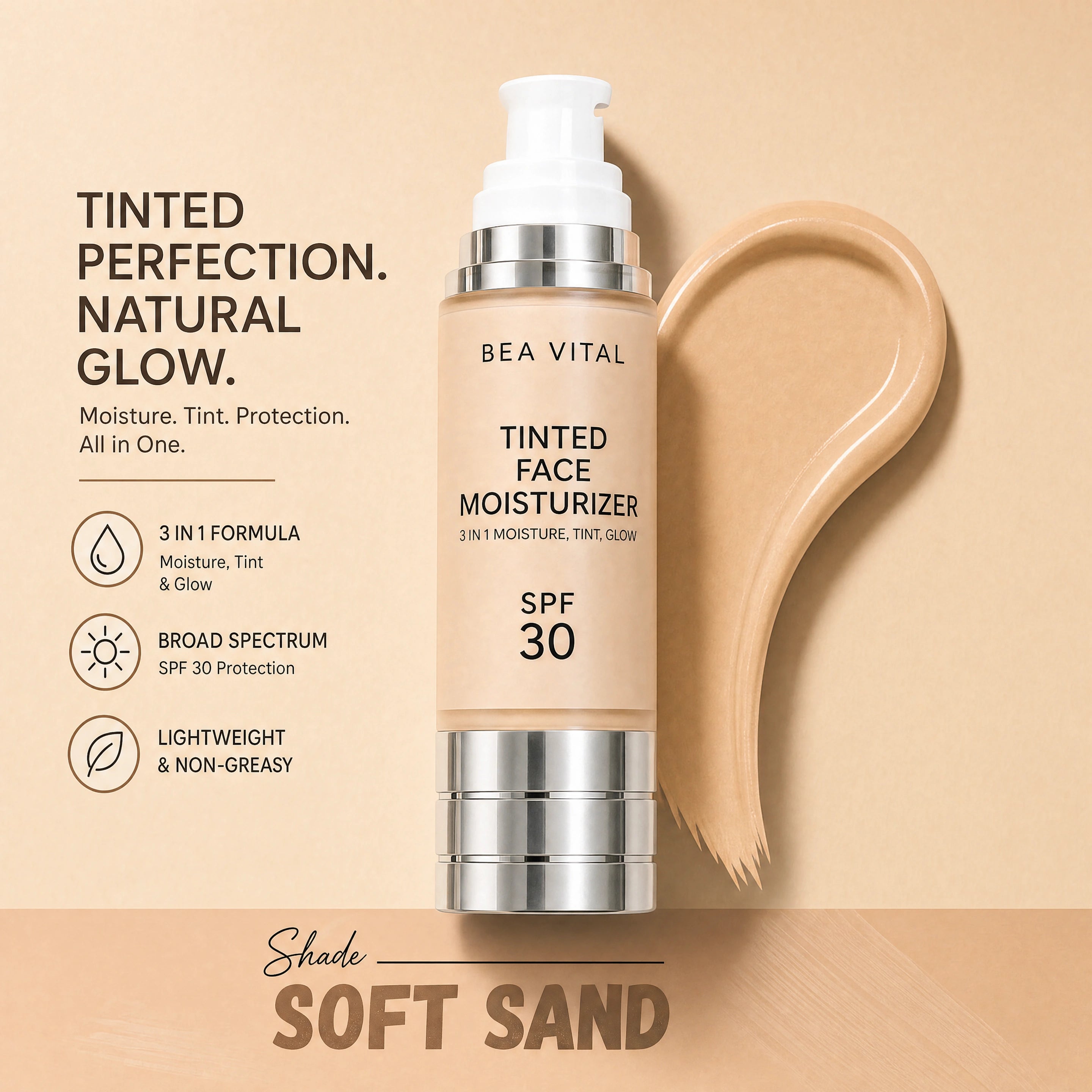 Tinted Face Moisturizer | Hydration & Natural Coverage